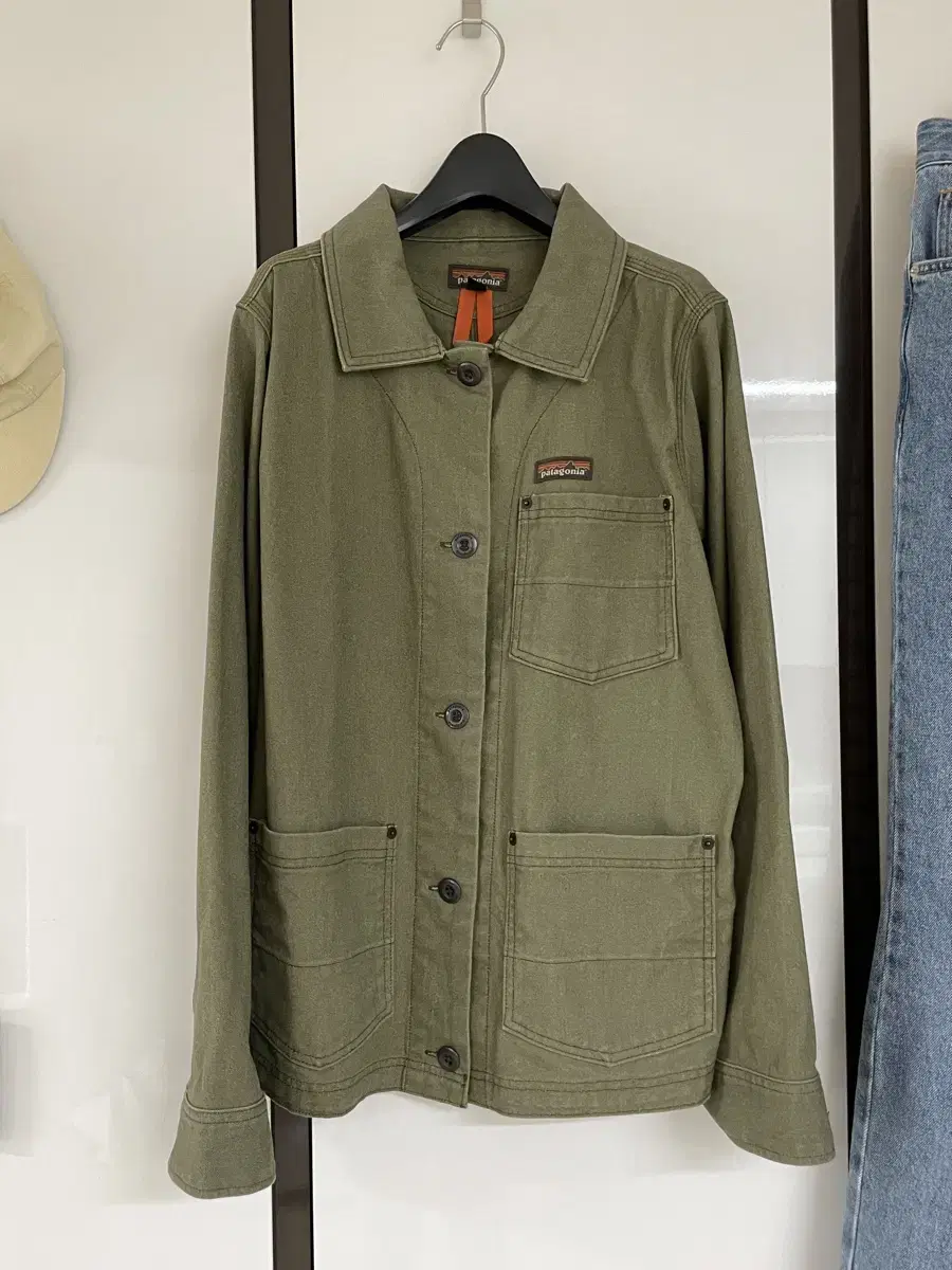 Patagonia Hemp Converse Jacket Khaki Size M