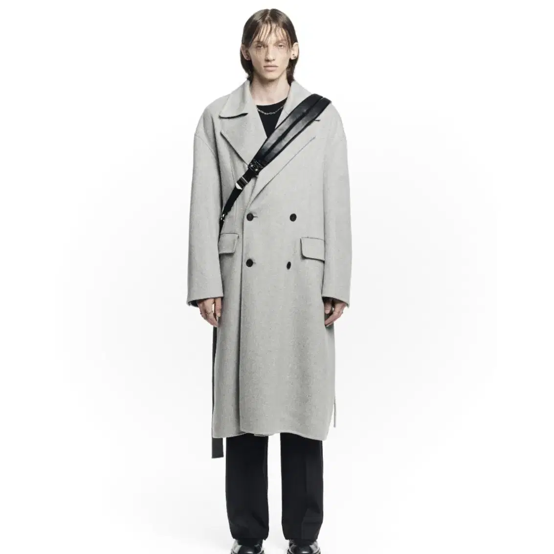 메종미네드 - HANDMADE OVERSIZED DOUBLE COAT