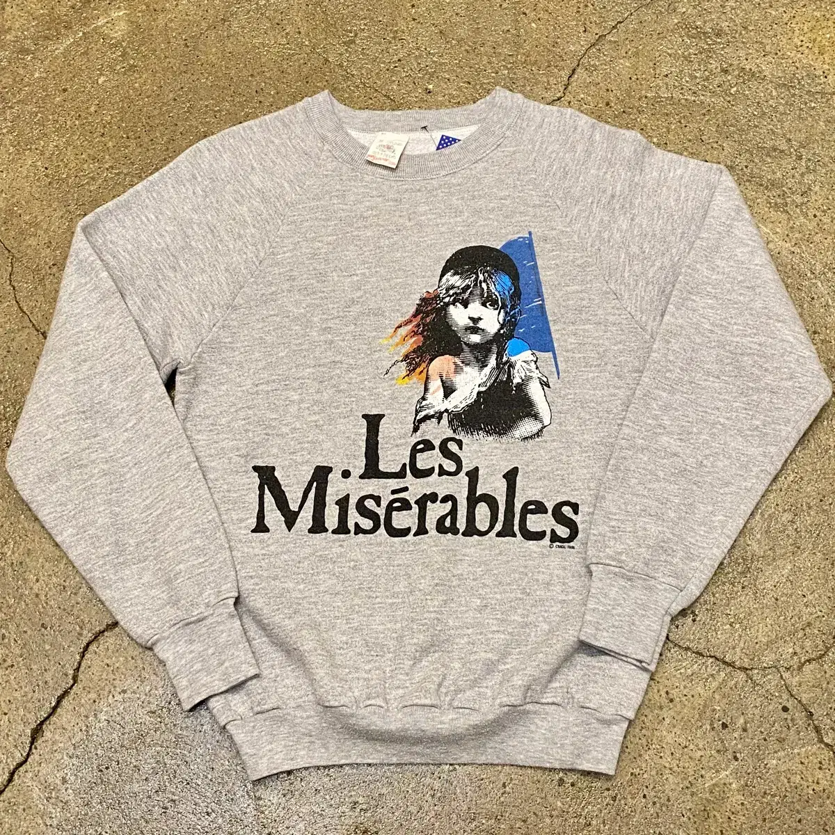 1986 Made in USA Vintage Fruit of the Loom Les Misérables Top, circa 1986