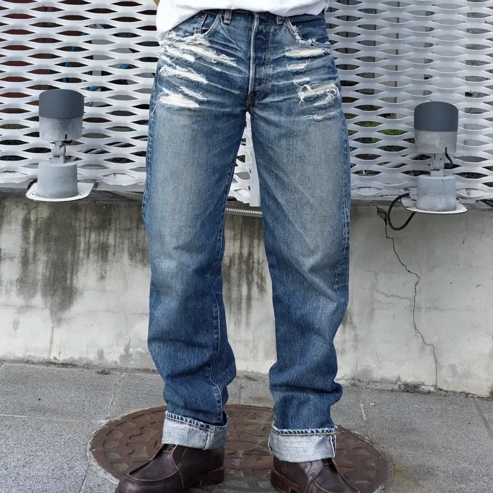 00s lvc 55501 selvedge denim pants