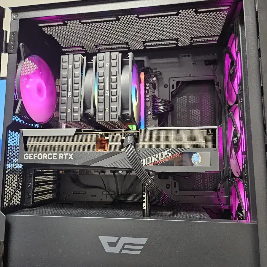 7800x3d, rtx4080 super 어로스마스터 pc