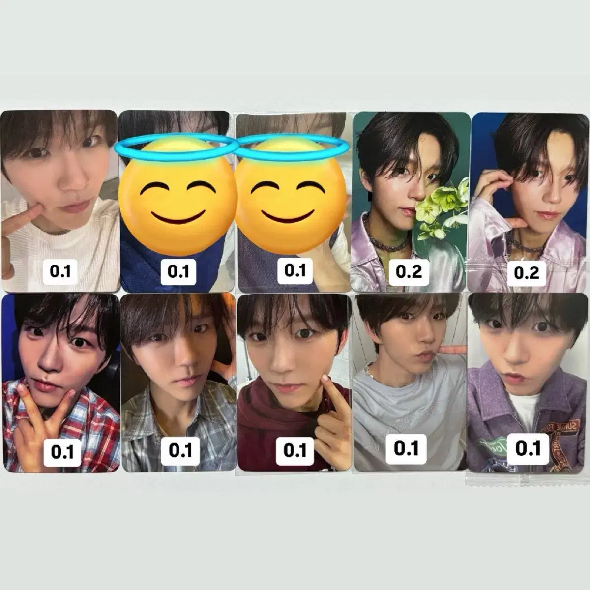 NCT wish Jaehee DaeYoung 9 Types unreleased photocard Steady Songbird Apple Music