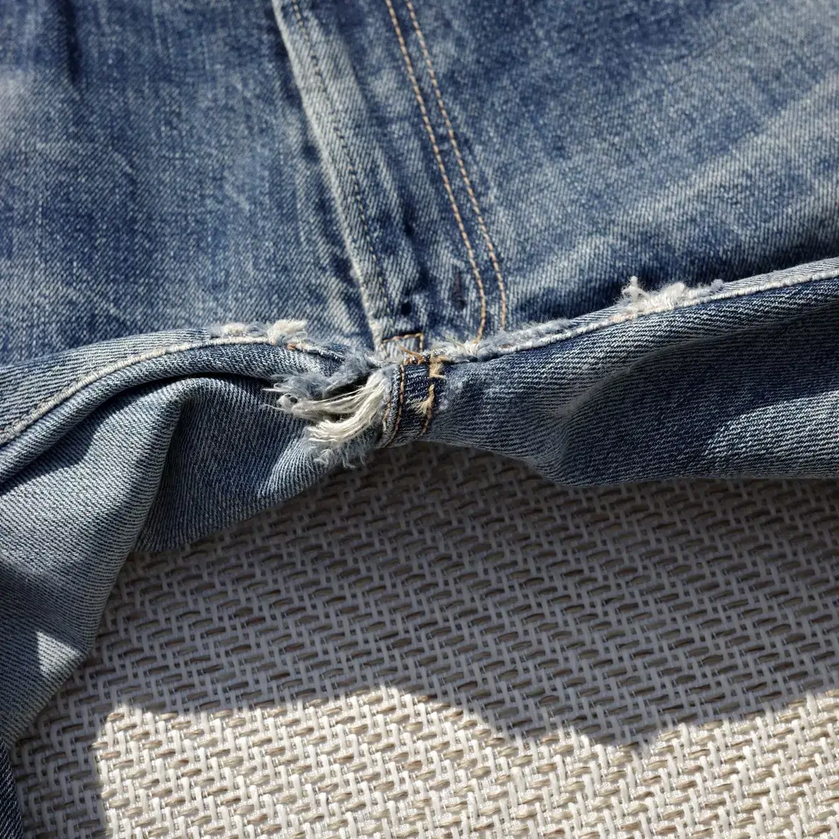 sugar cane 1955z selvedge denim pants