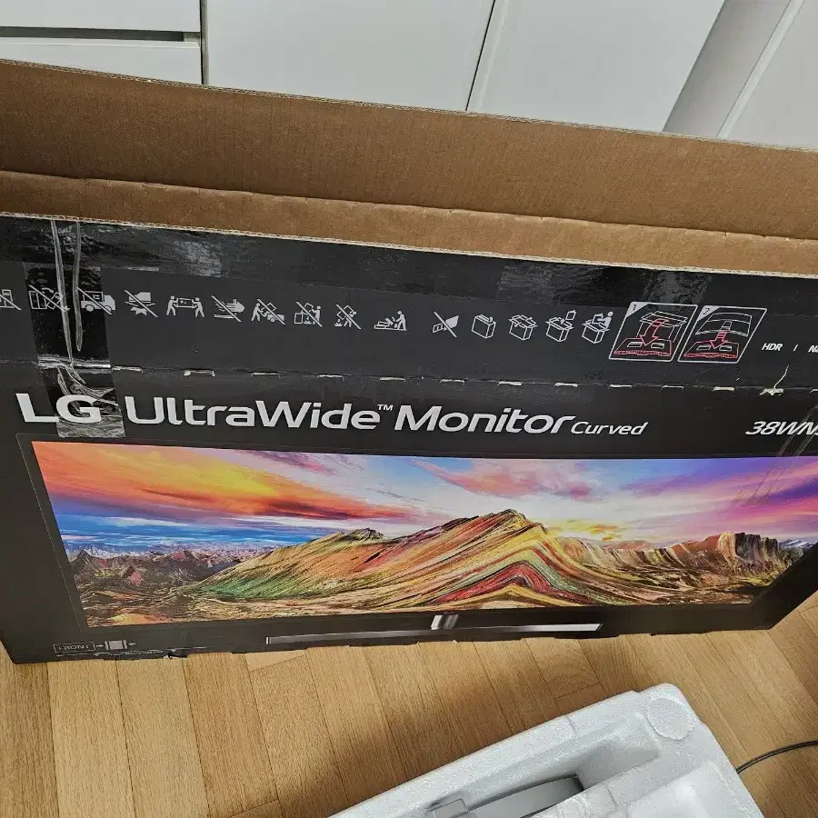 LG 울트라와이드 38WN95C 1000시간 사용