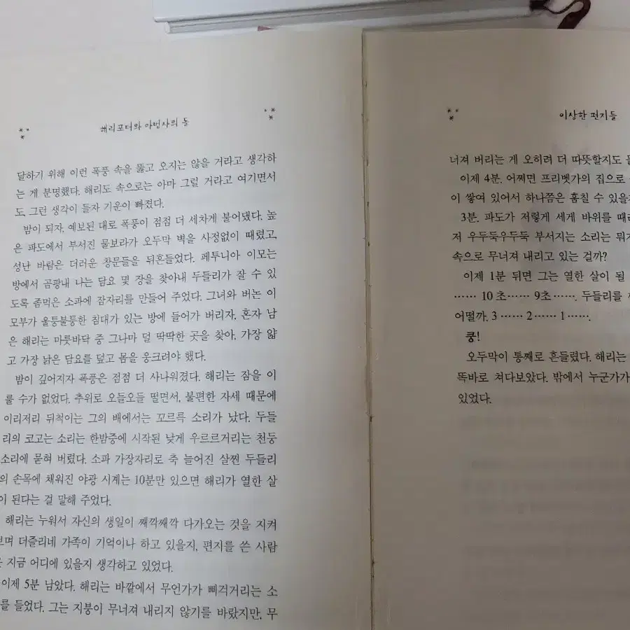 해리포터 마법사의돌 제1권 1,2, 청소부 밥