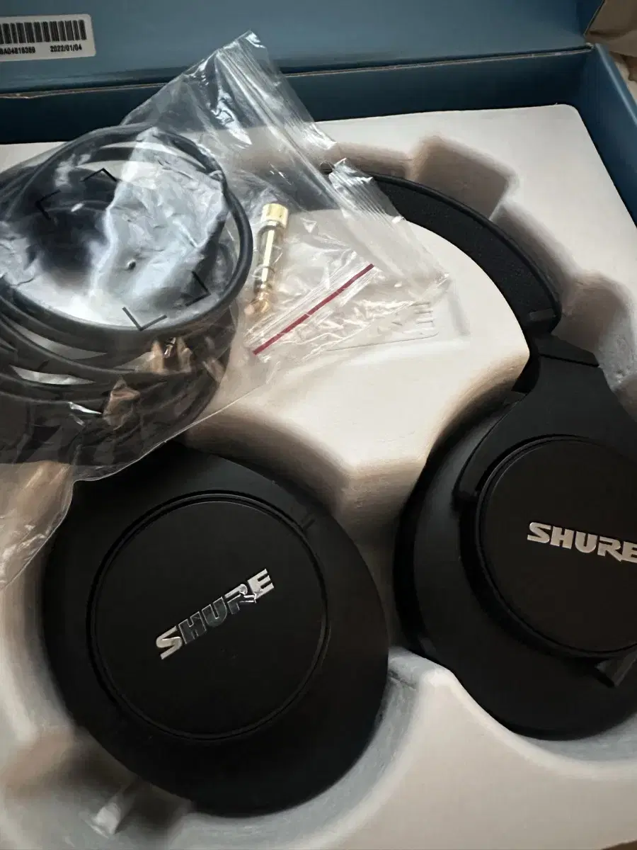 슈어 shure srh440a 모니터링 헤드폰