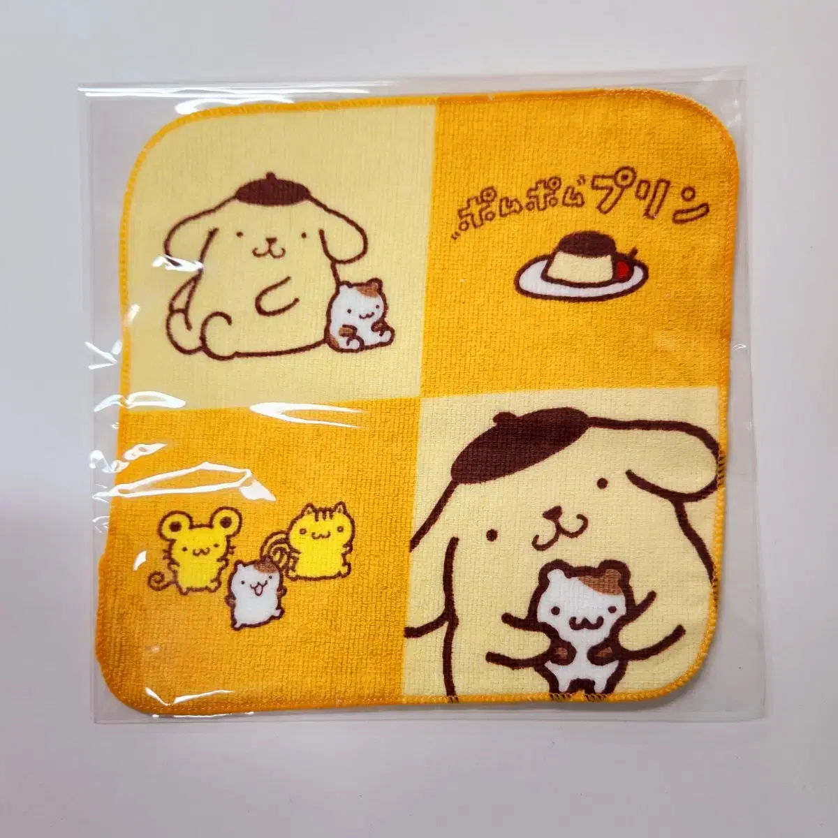 Pompompurin/Pompompurin Handkerchief/Sanrio Handkerchief/Pompu Handkerchief/Mini Handkerchief