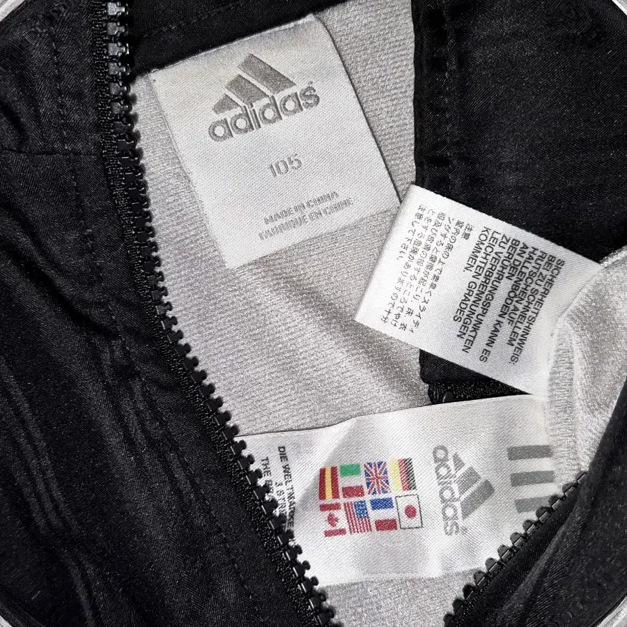 ADIDAS Old School Black track windbreak