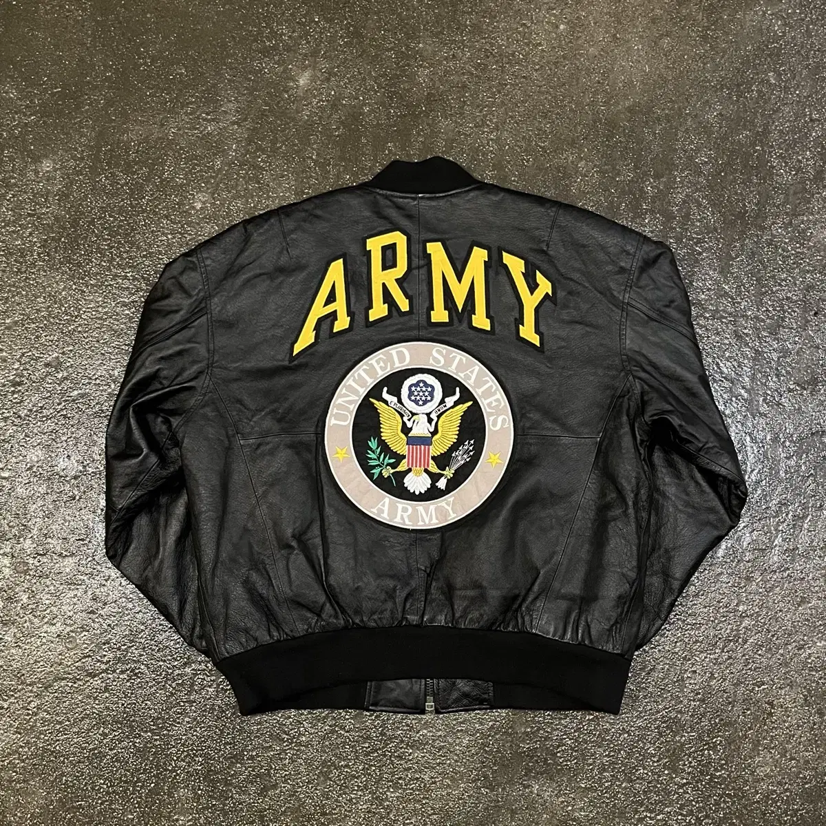 Michael Hoban US Army Leather Bomber Jacket (105-110)