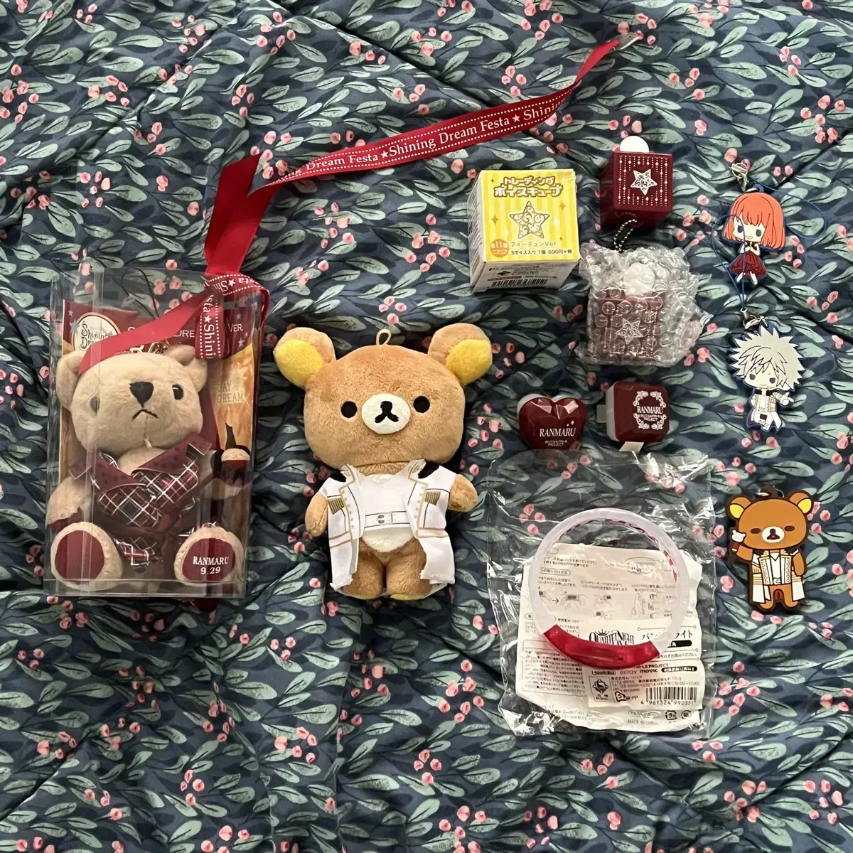 (Bulk) Utapri Ranmaru Rilakkuma Kumapri Bear Doll Cheer Goods Boys Cube, etc.