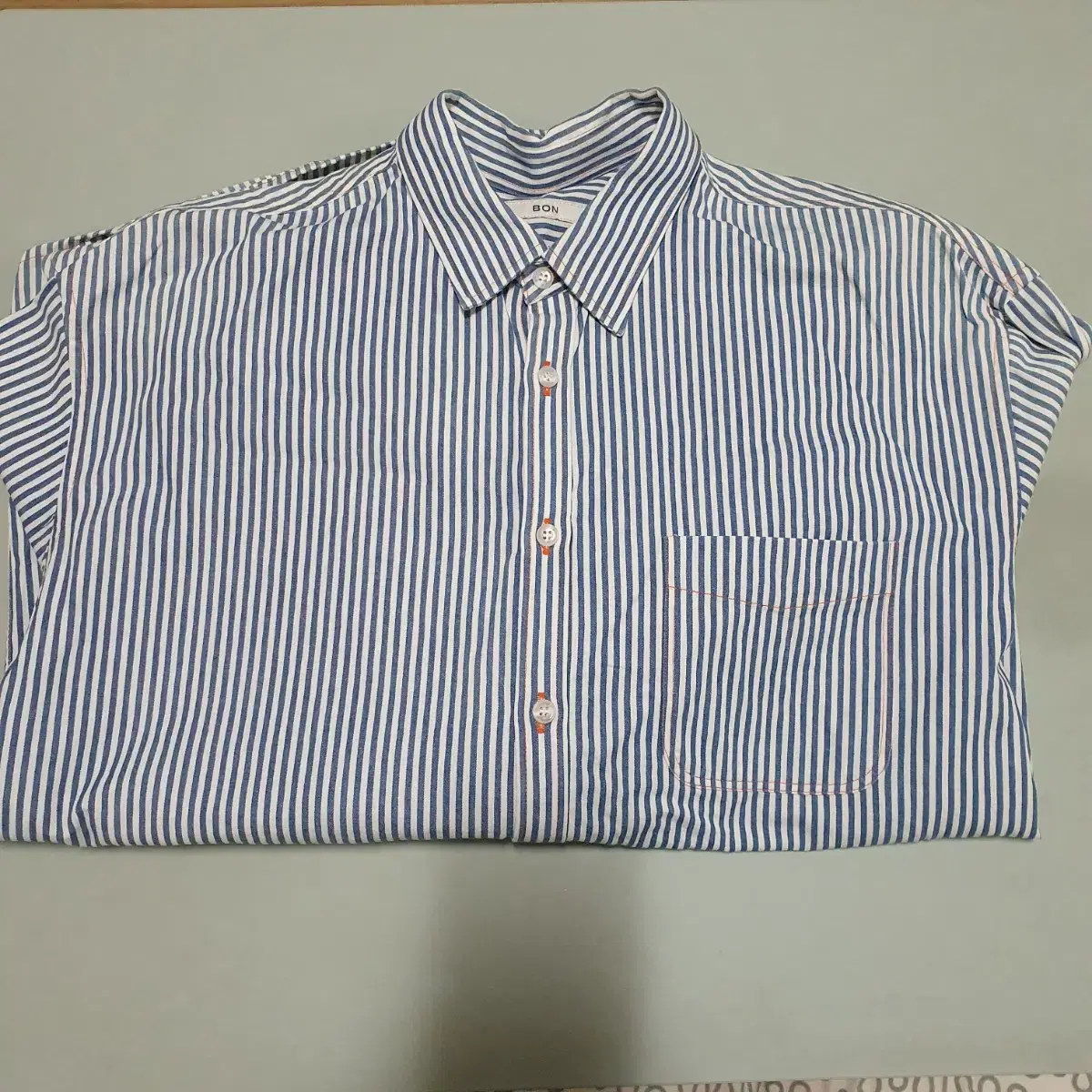 Bone Blue Stripe South105