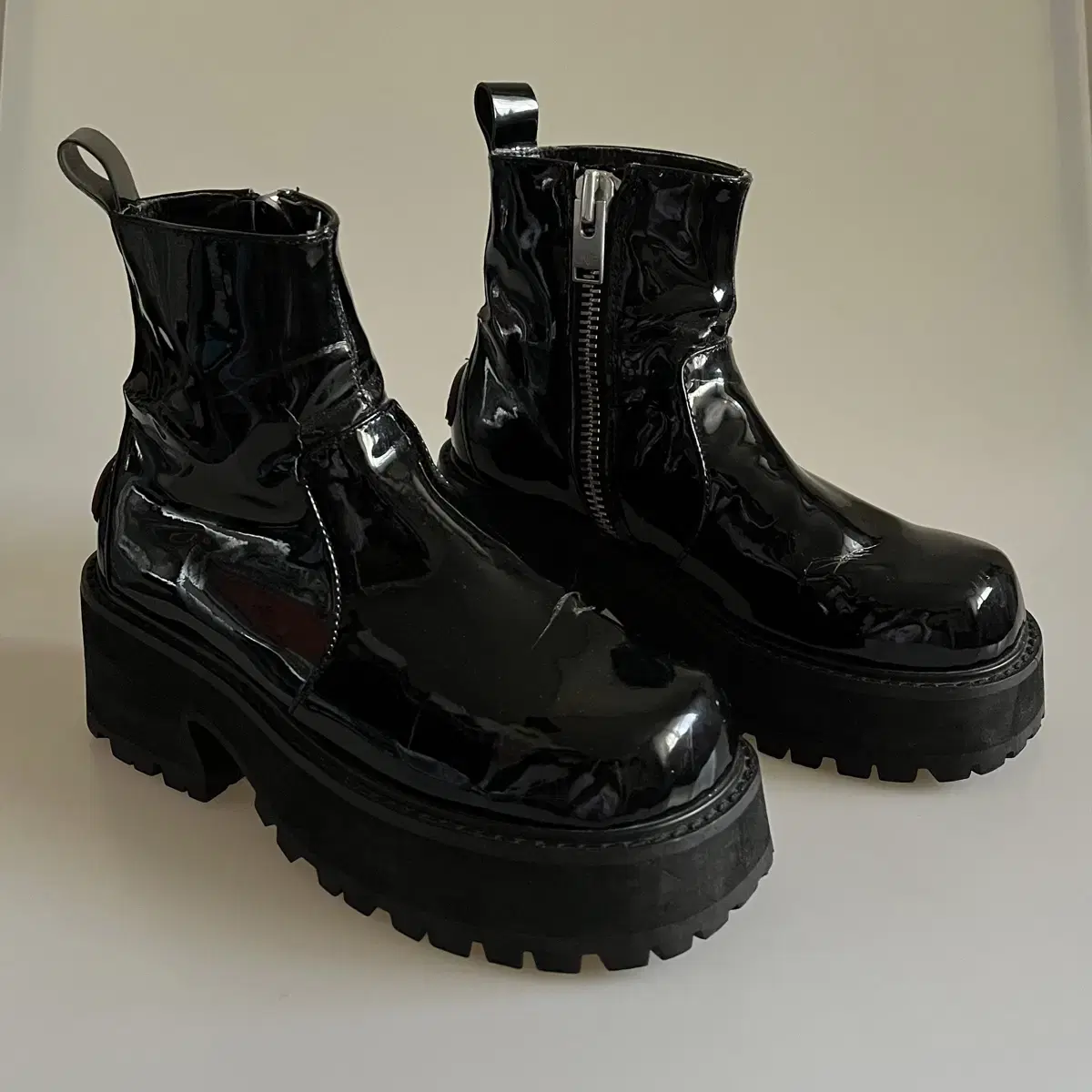 UNIF dada boots 유니프 플랫폼 부츠