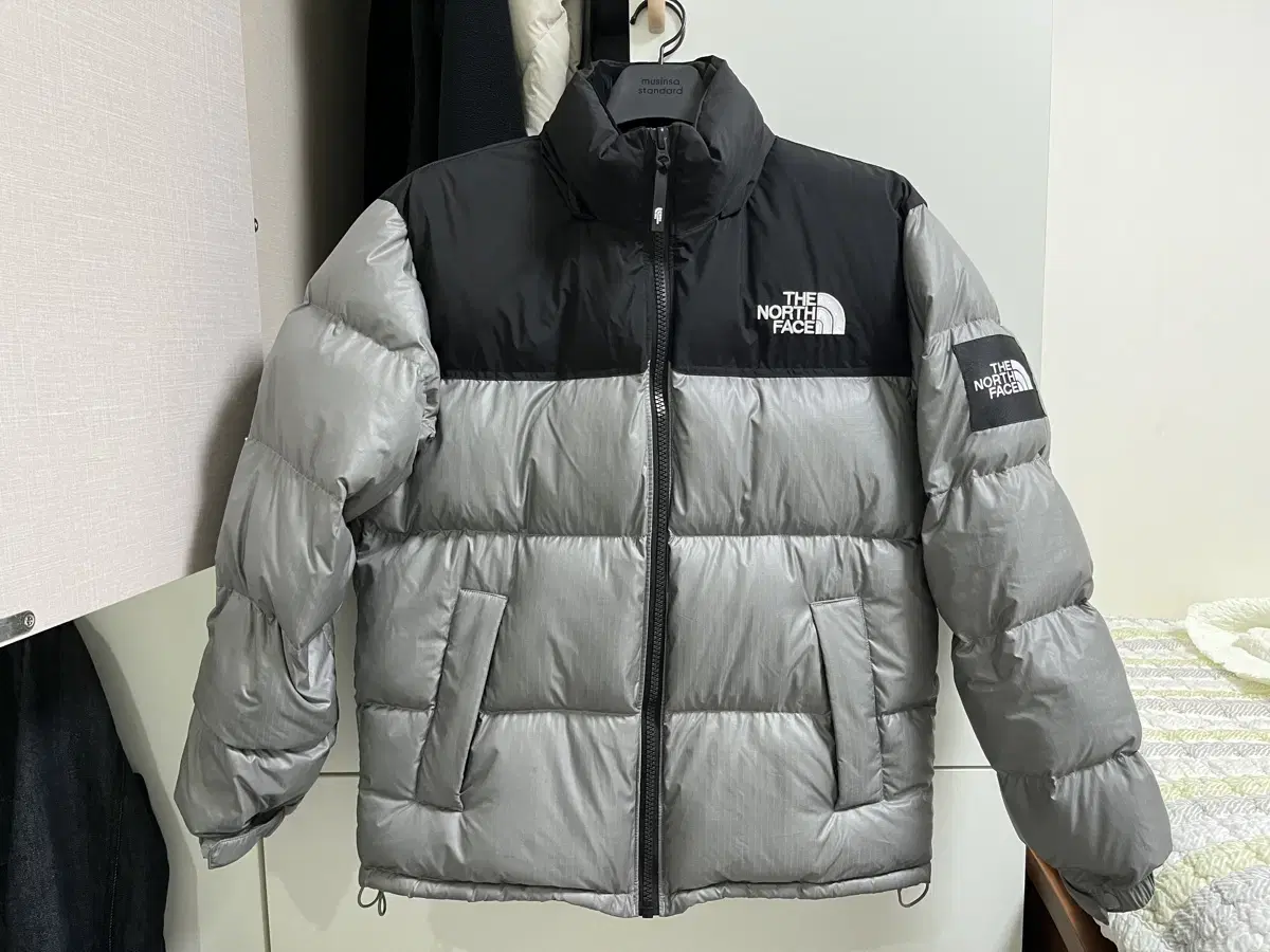 The North Face White Belle Novelty Knopsie Heather Grey L