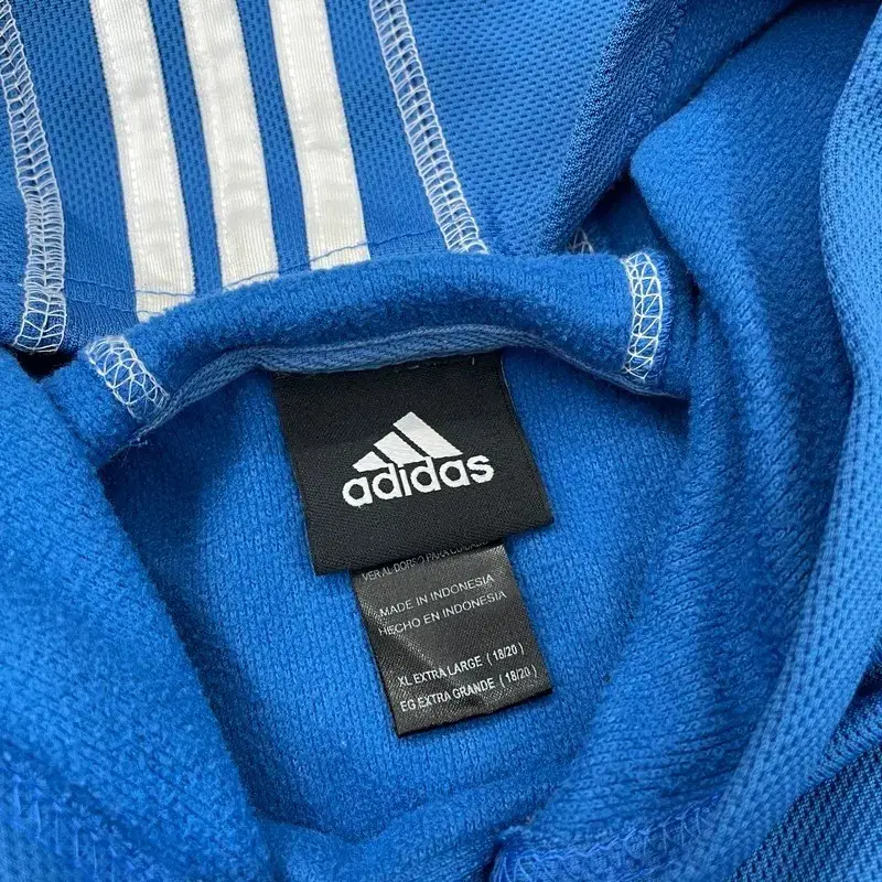 XL ADIDAS 아디다스블록코어 후드티 크롭 리메이크