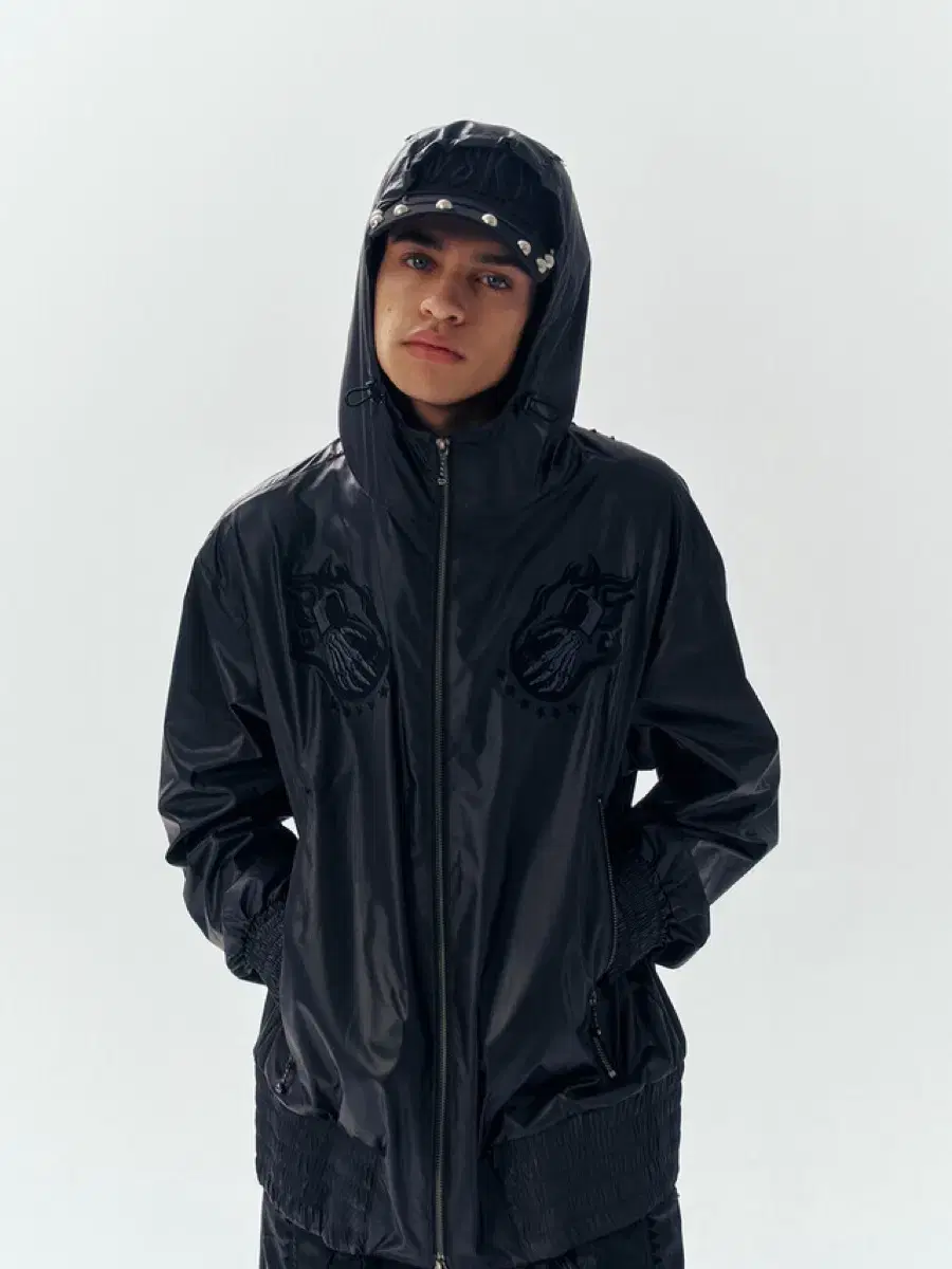 Wesken Slugger Windbreaker Black 3 New