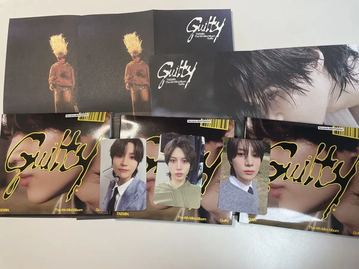 Taemin Guilty digipack wts including photocard