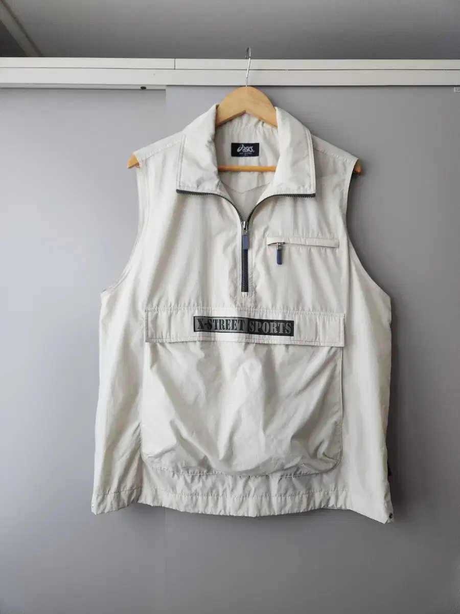 Asics Old School Anorak Vahn Zip-Up Vest, Camping Vest Relic Unisex