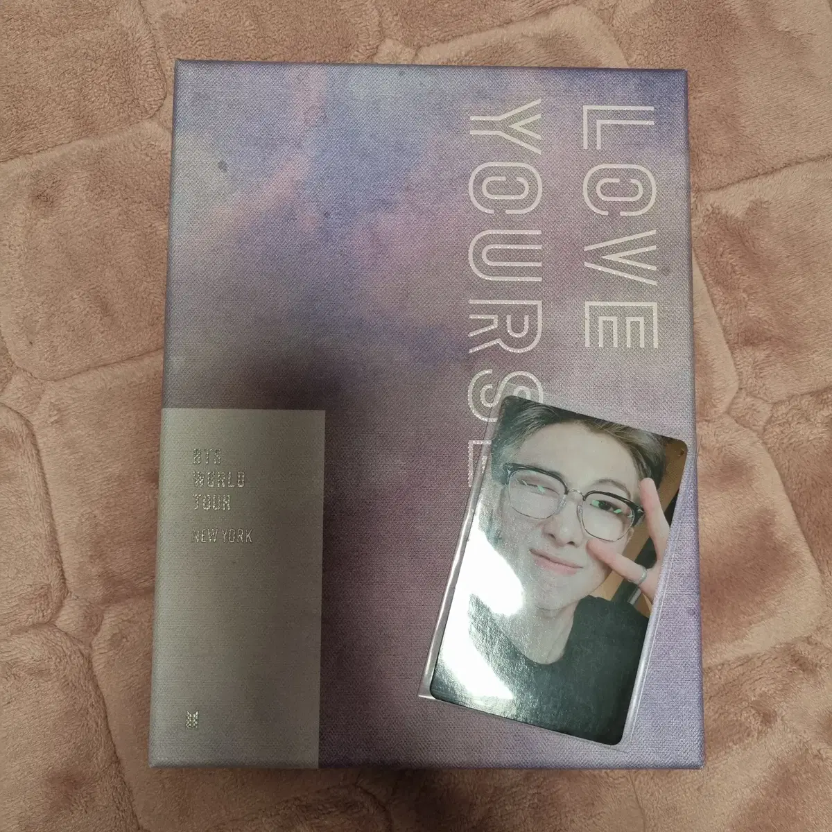 BTS 방탄 LOVEYOURSELF NEWYORK 뉴욕 DVD 포카 남준