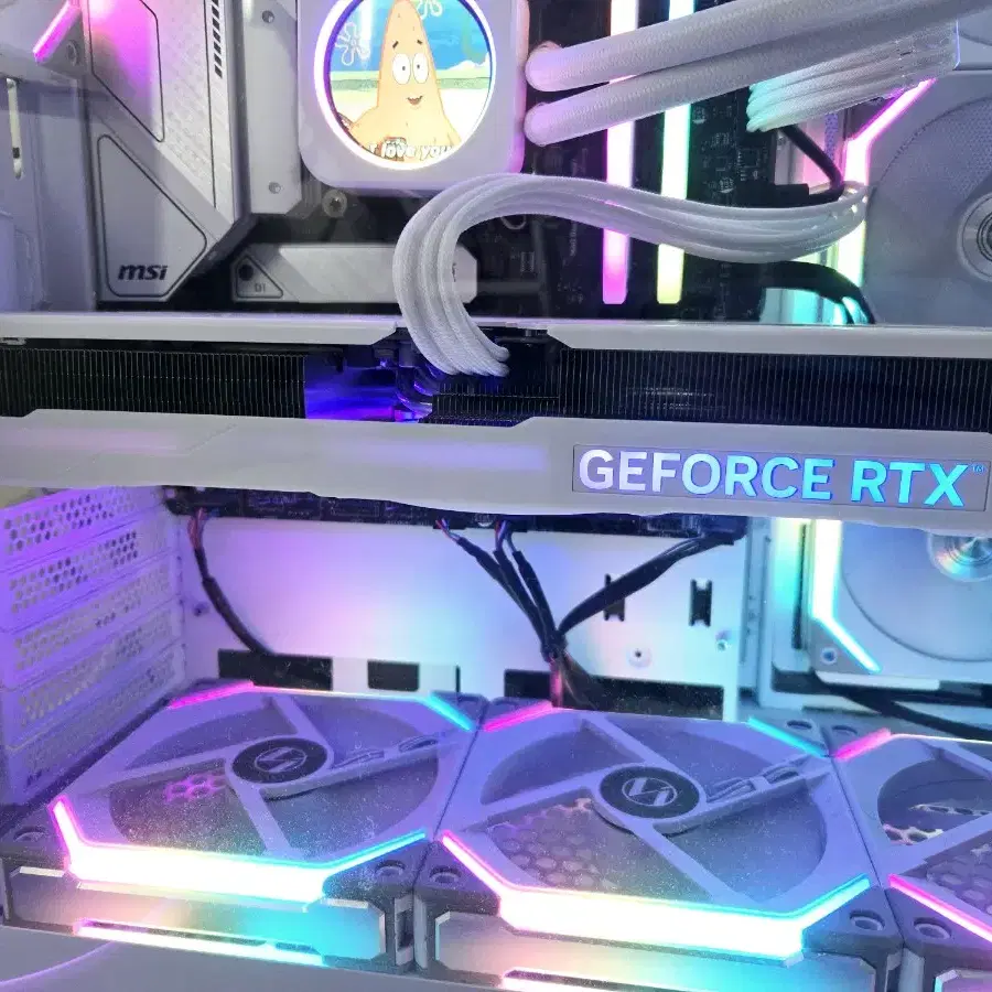 갤럭시 rtx4070 ex gamer white