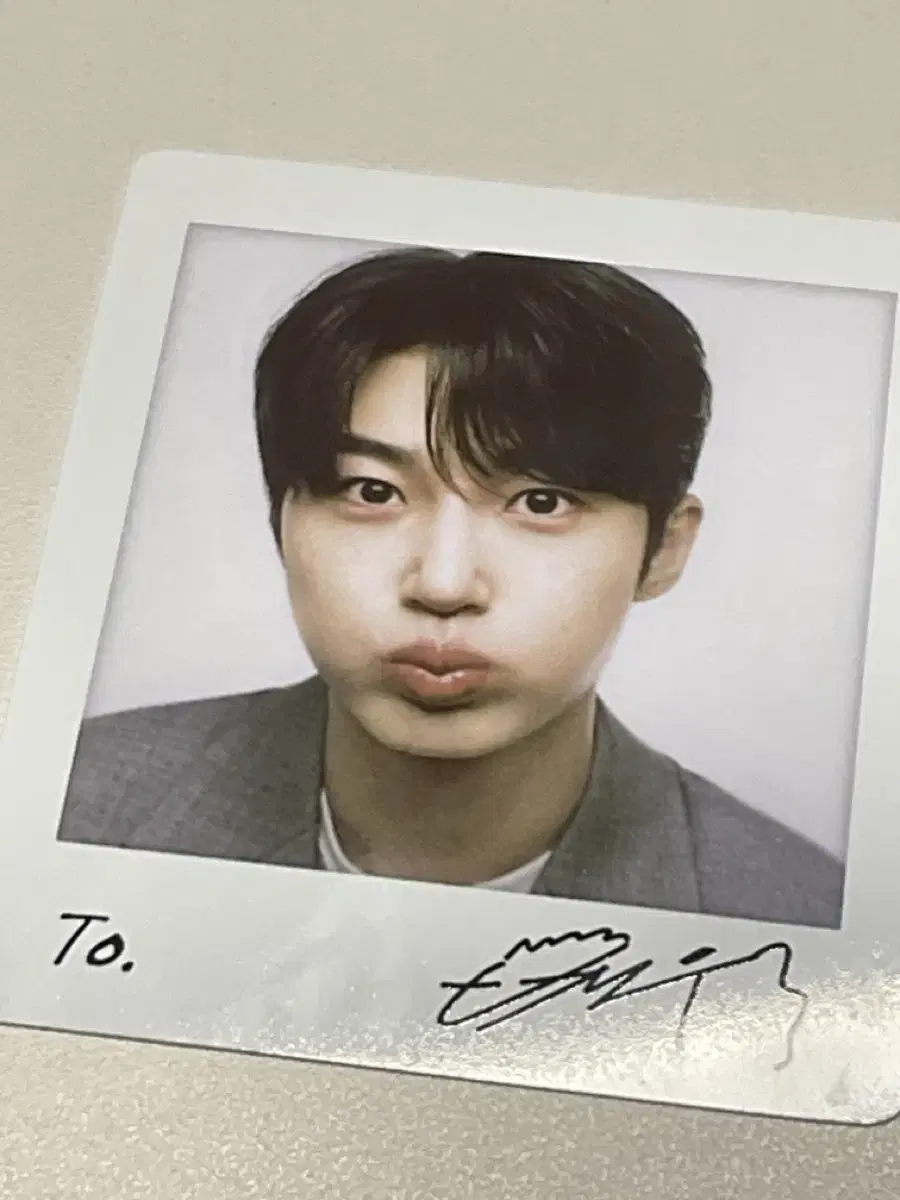 Paldobibim-myeon Byeon Wooseok Polaroid