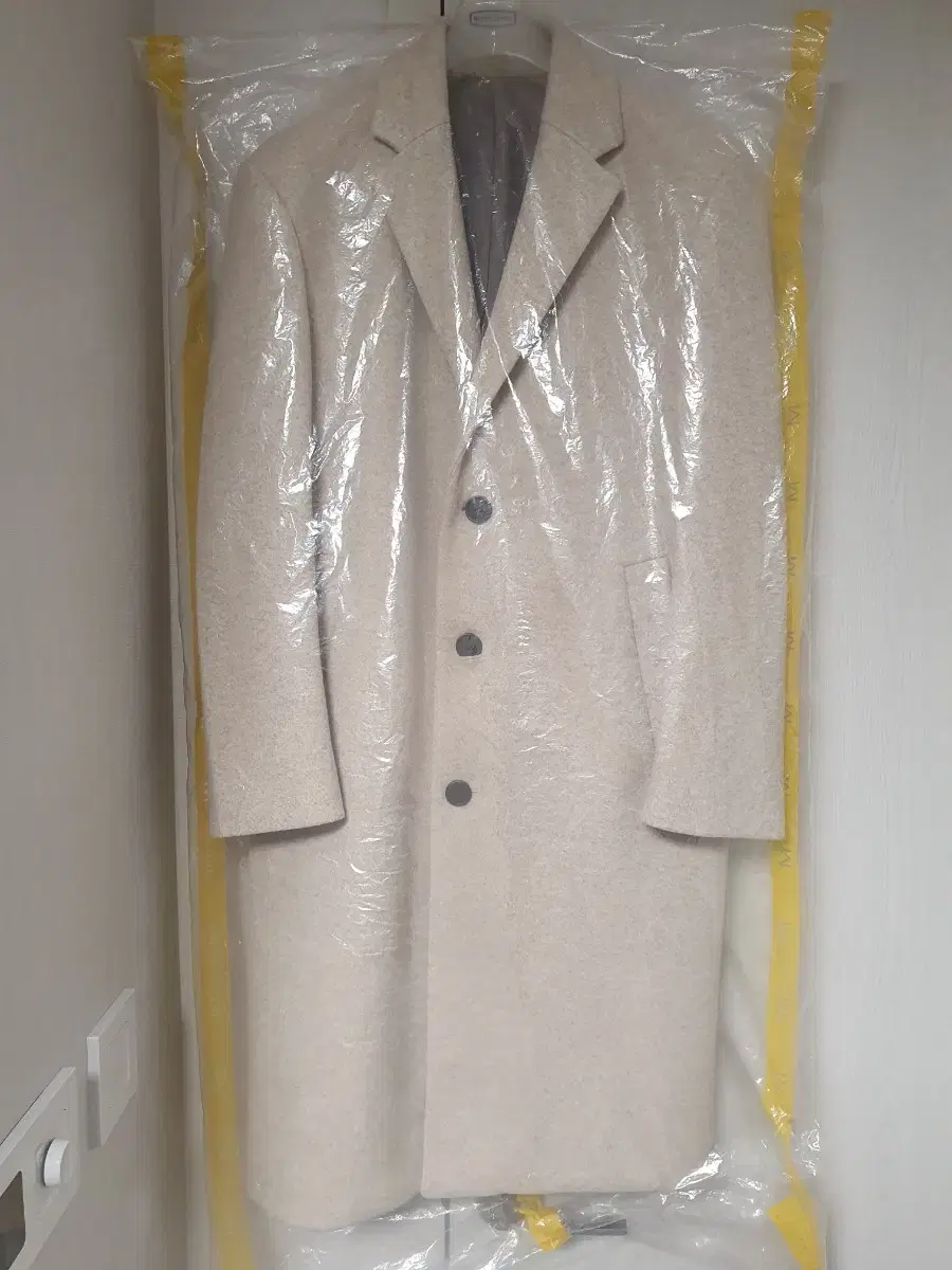 (New Arrivals) Spao Cashmere Single Coat Ivory Beige 95 size