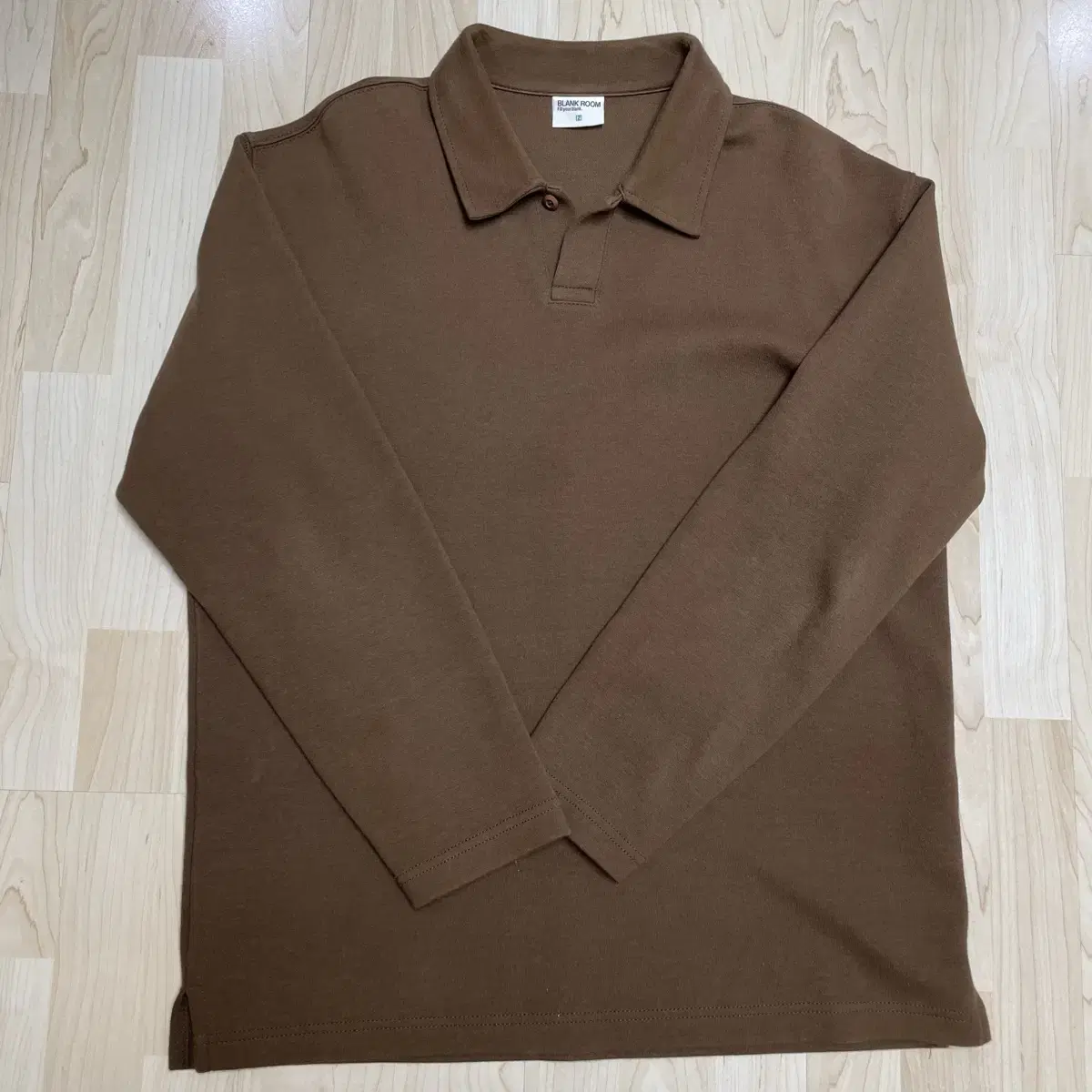 Blankroom Polo Shirt Brown 2