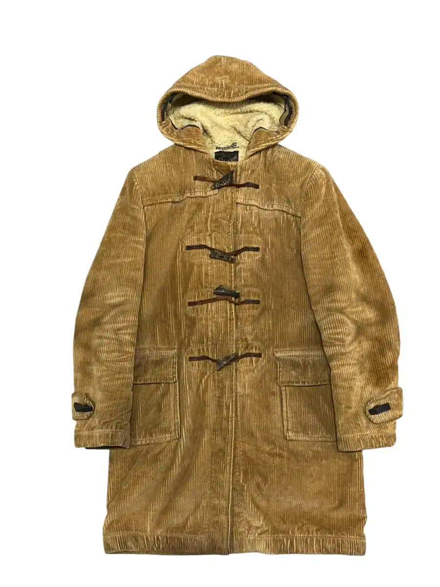 70's GLOBAL Vintage Corduroy Duffel Coat