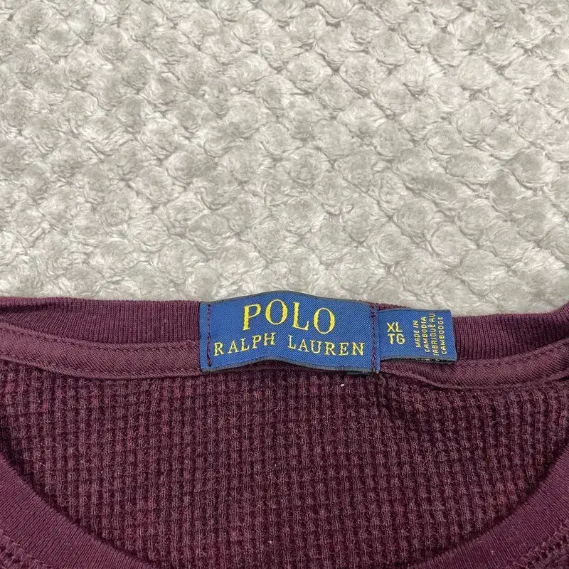 RALPH LAUREN 폴로 긴팔티 크롭 리메이크