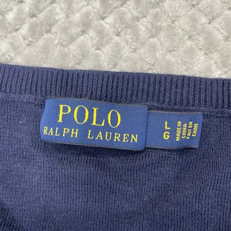 L RALPH LAUREN 폴로 랄프로렌 니트 크롭 리메이크