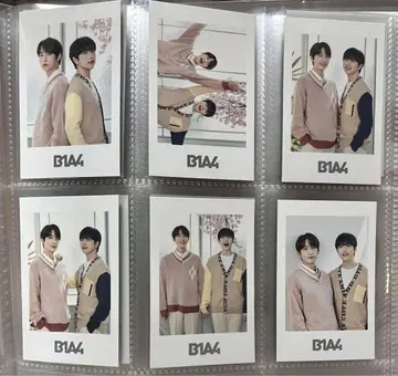 B1A4 산들 곤짱 폴로라이드 6장 콤프세트 일본 공식 굿즈