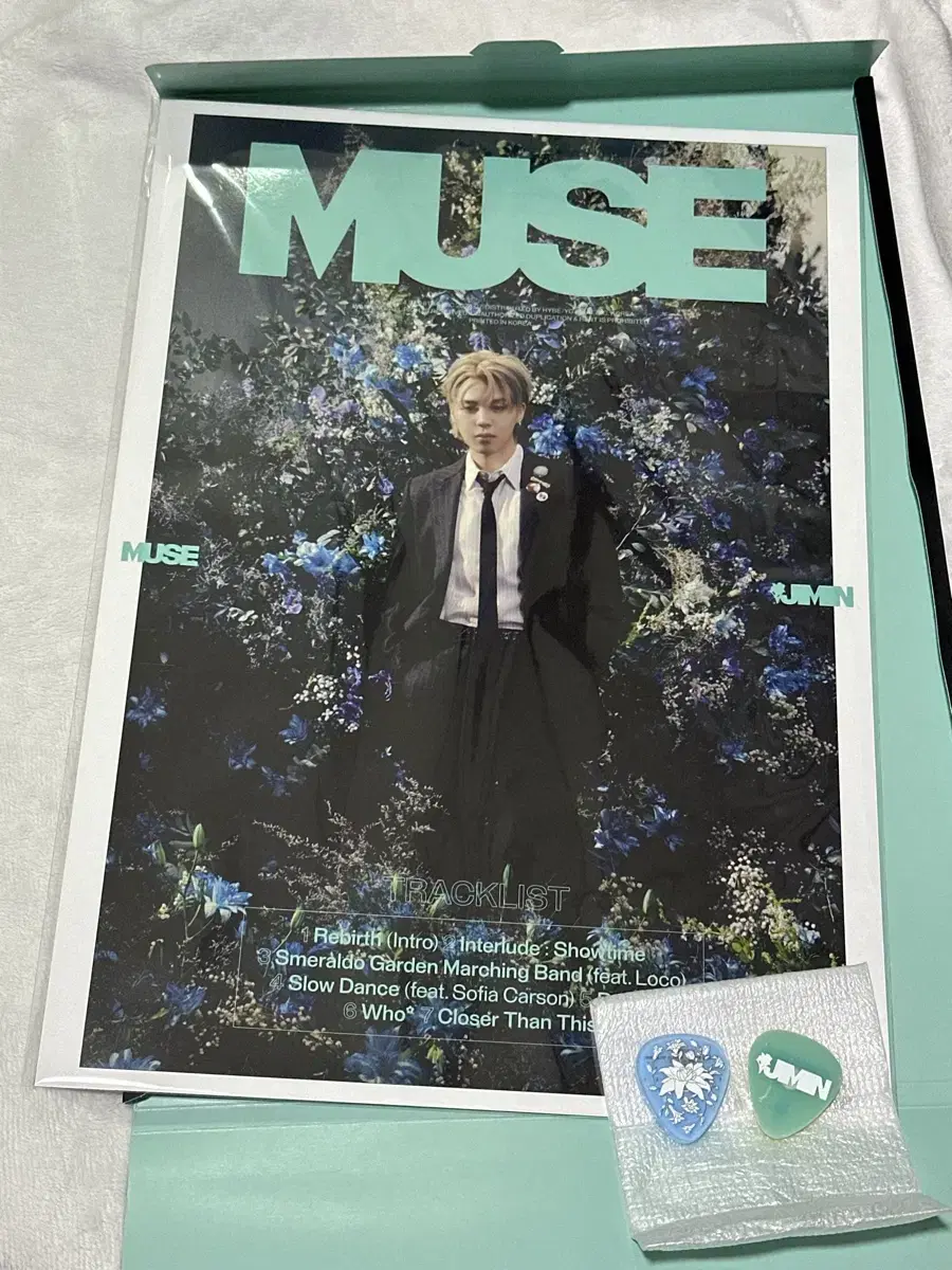 Jimin Muse poster Magnet Set