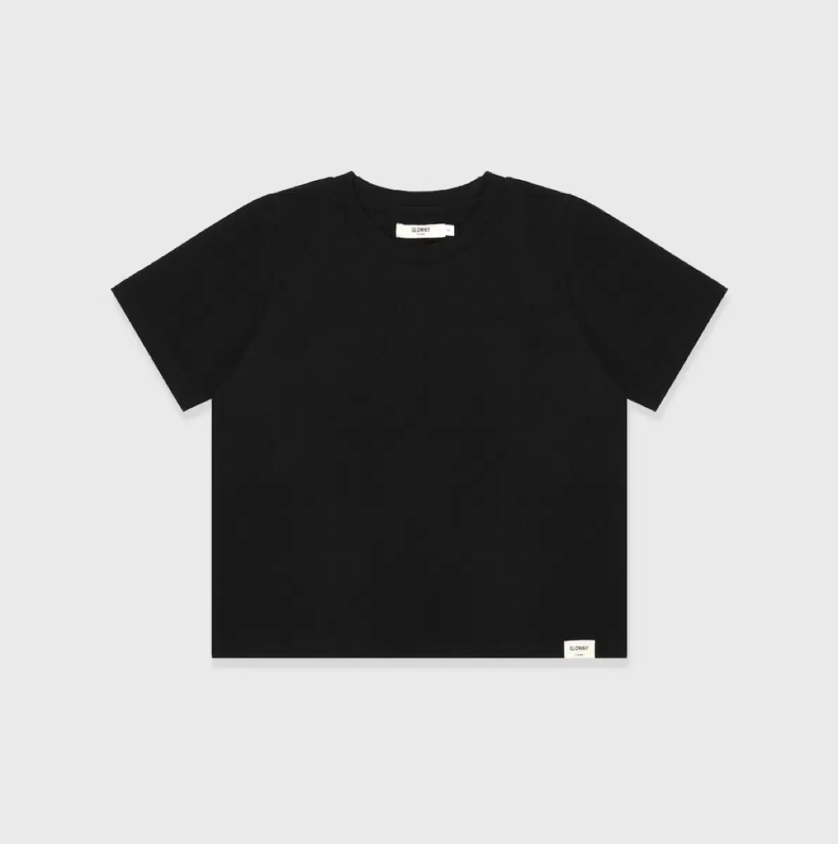 글로니(glowny) G CLASSIC SOFT TEE 블랙 소프트 티