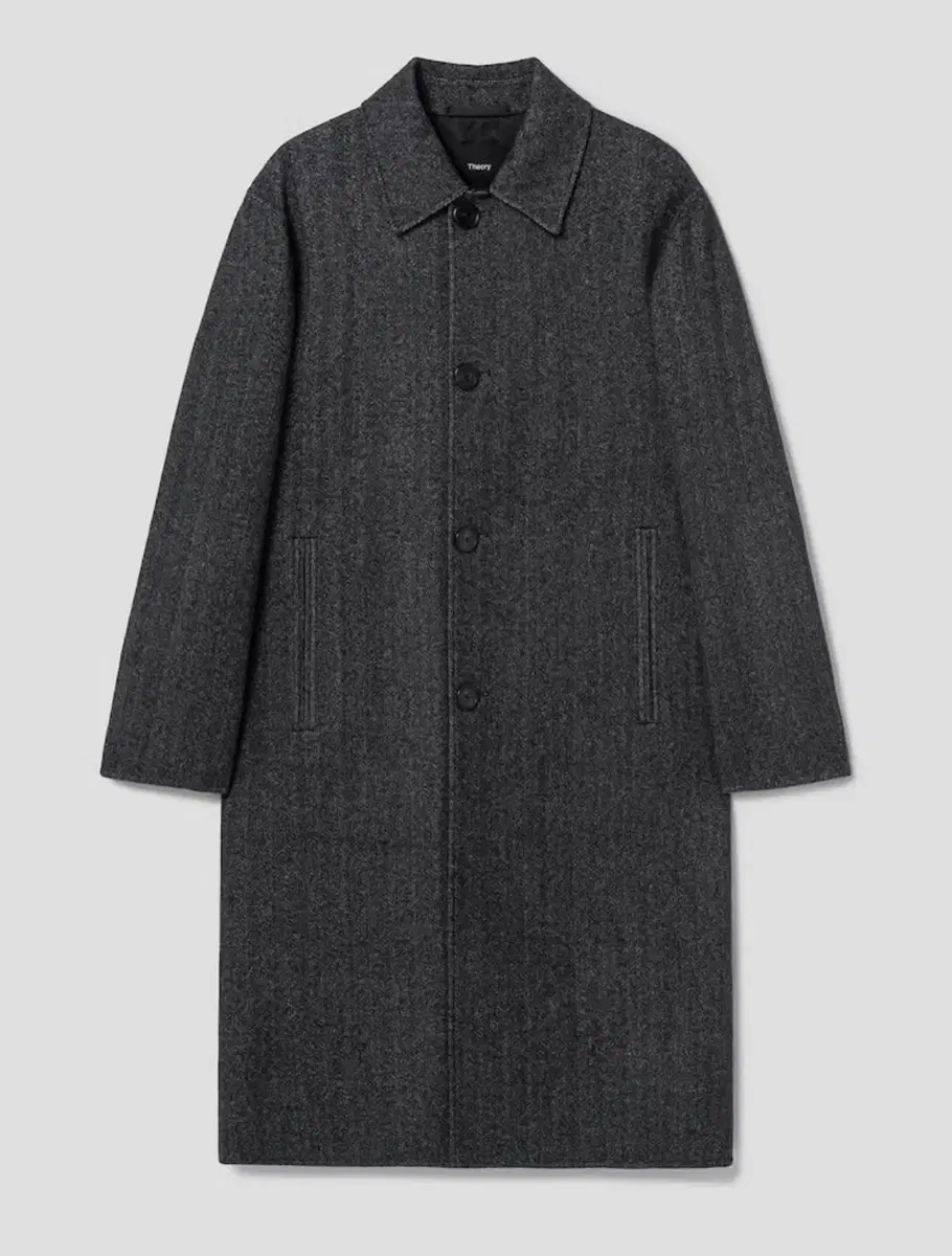 Terry Herringbone Randall Balmacan Coat