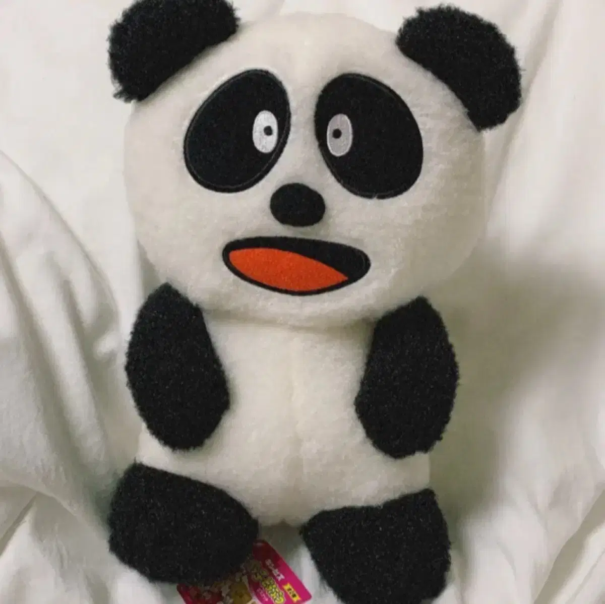 Japanese Classical Vintage Tabeko Dobutsu Tabeko Panda Panda Plush Doll