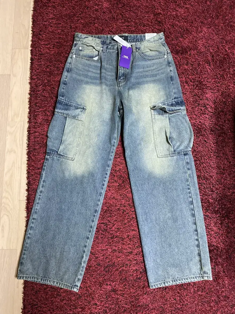 452 washed cargo wide denim 청바지 팬츠 판매