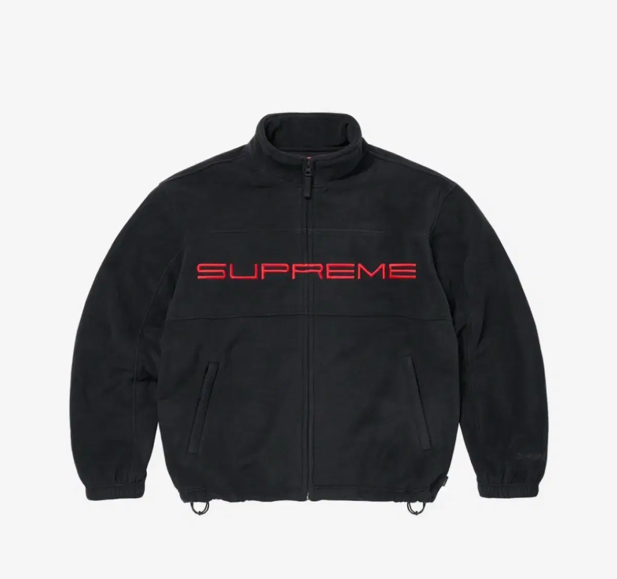 Supreme Polartec Zip Fleece Jacket (Hoodless) L