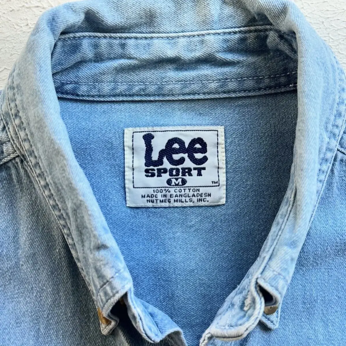 Lee 90s 데님 셔츠