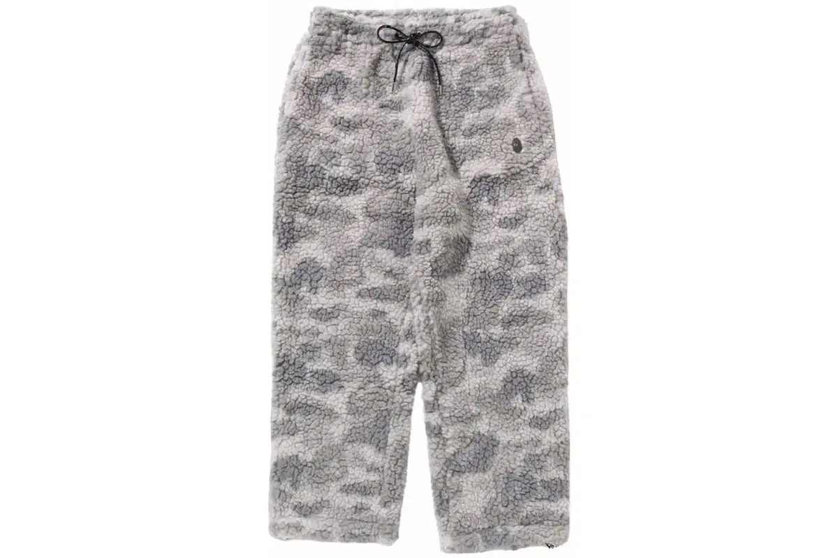 Vape Solid Camo Metal Ape Head One-Point Fleece Pants