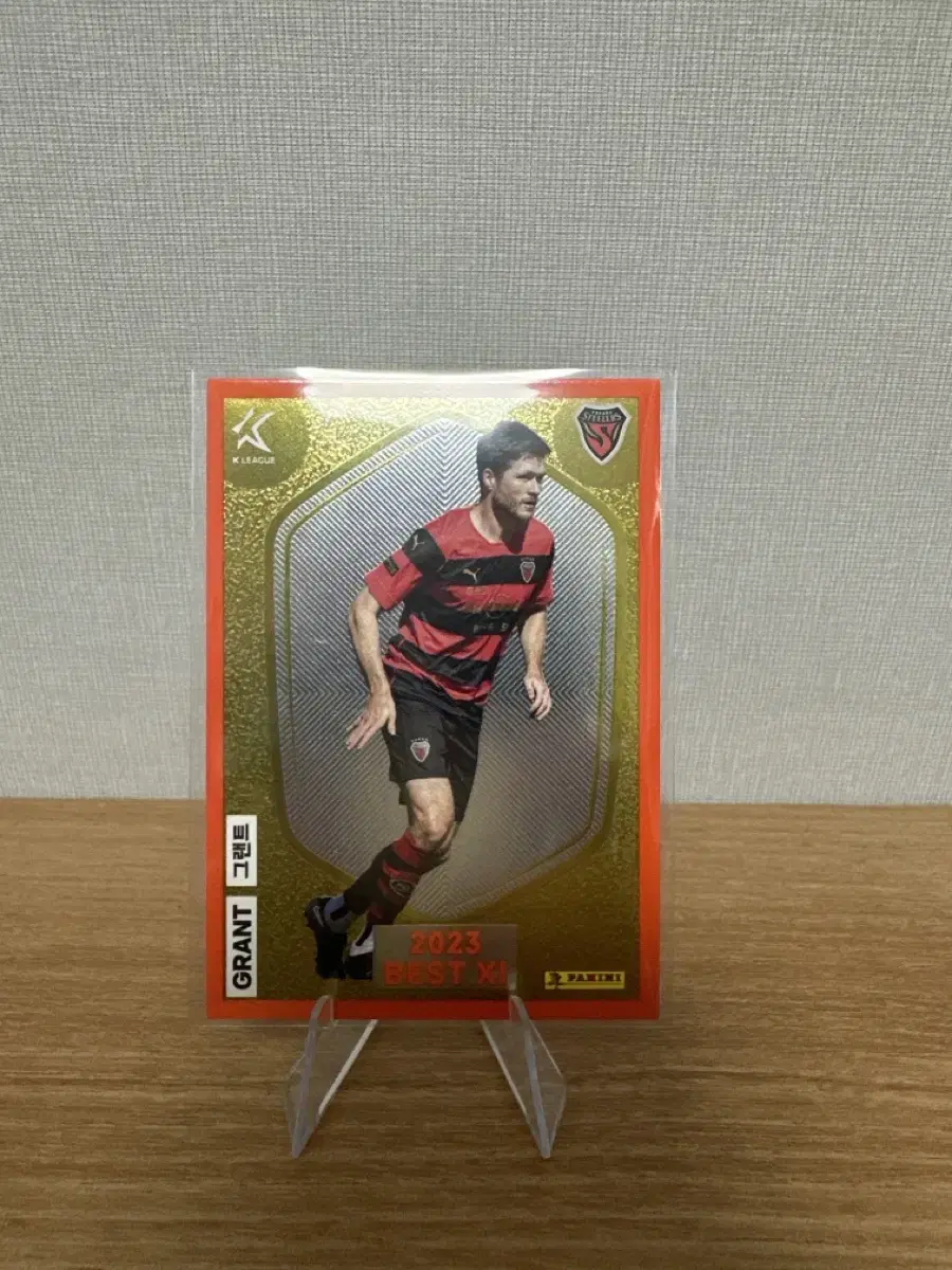 K League Orange Pohang Grant Football Card