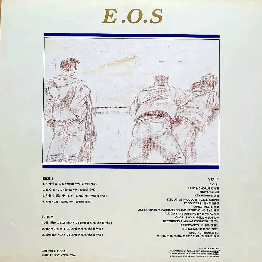 E.O.S (신해철) 93년 초반 LP