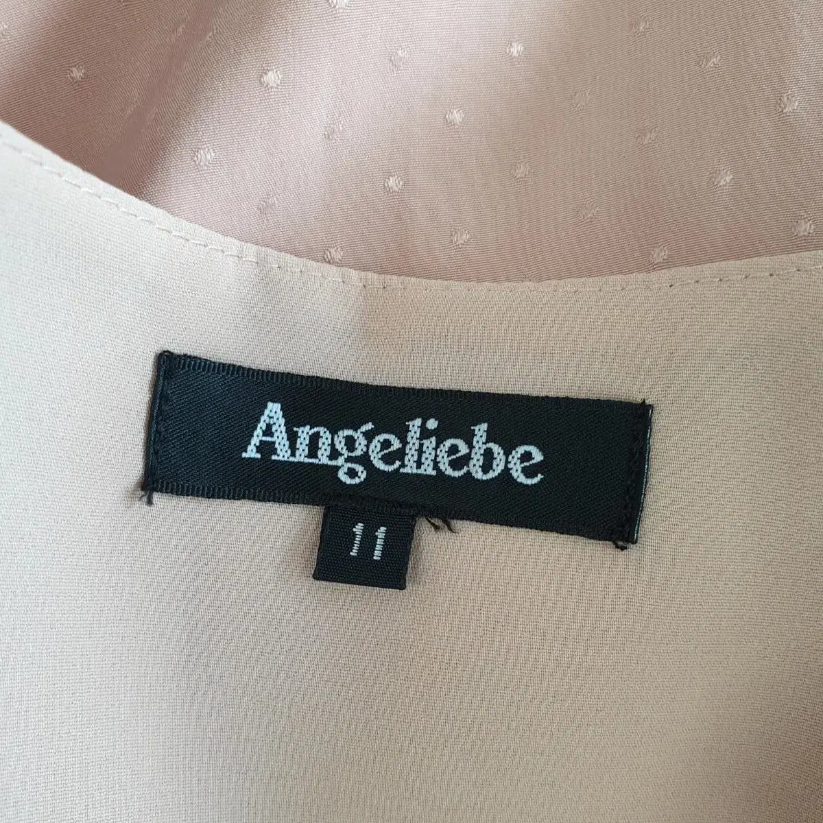 빈티지 만원샵 Angeliebe 피치베이지 러블리 원피스