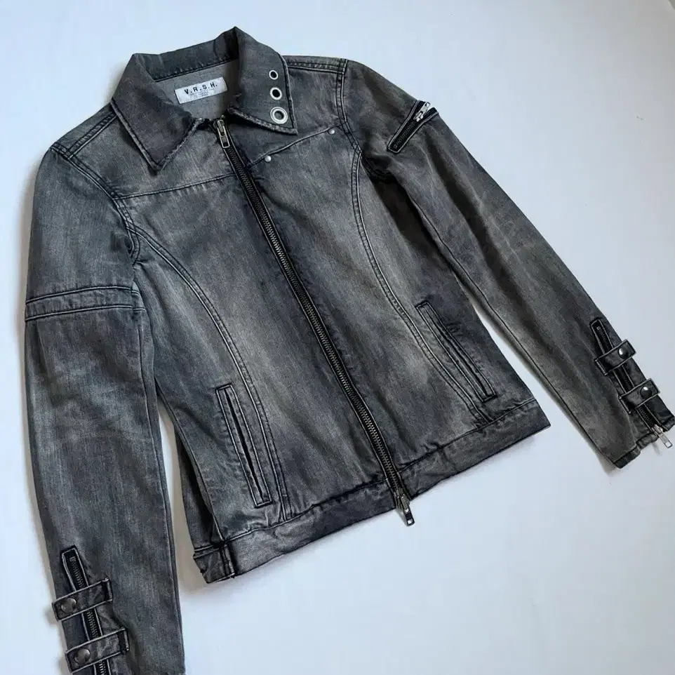 Varosh Damaged Denim Jacket