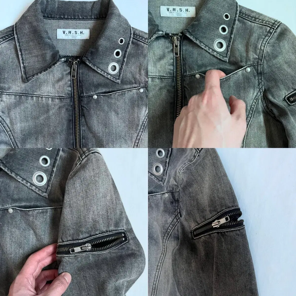 Varosh Damaged Denim Jacket