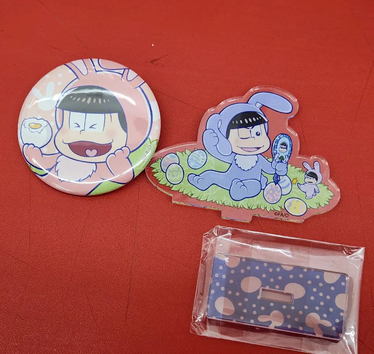 Osomatsu Statue Easter Osomatsu Can Badge Karamatsu acrylic Stand