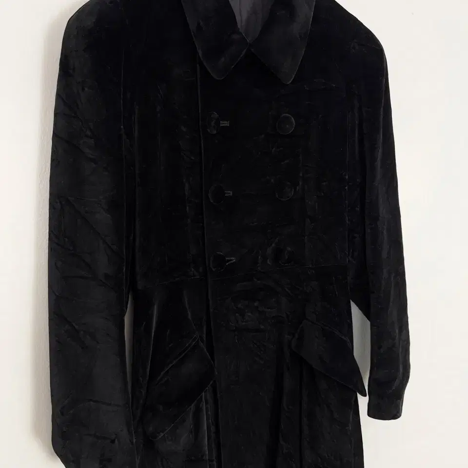 Jean Paul Gaultier velvet long coat