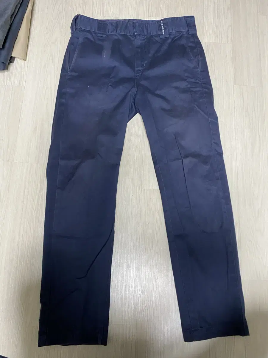 Neighborhood Hooded Narrow Work Pants Navy