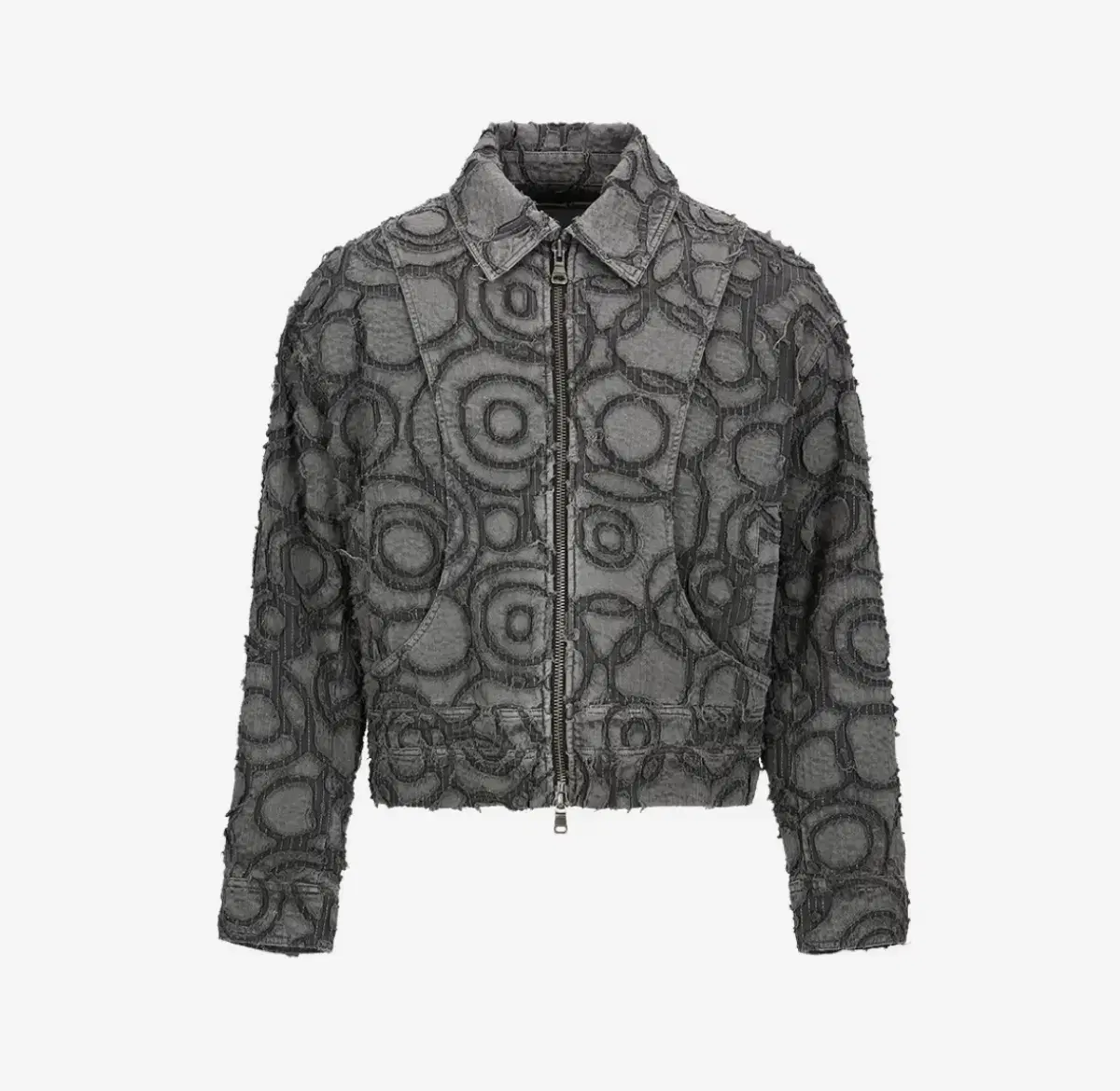 Anderson Belle Burnout Jacket Charcoal