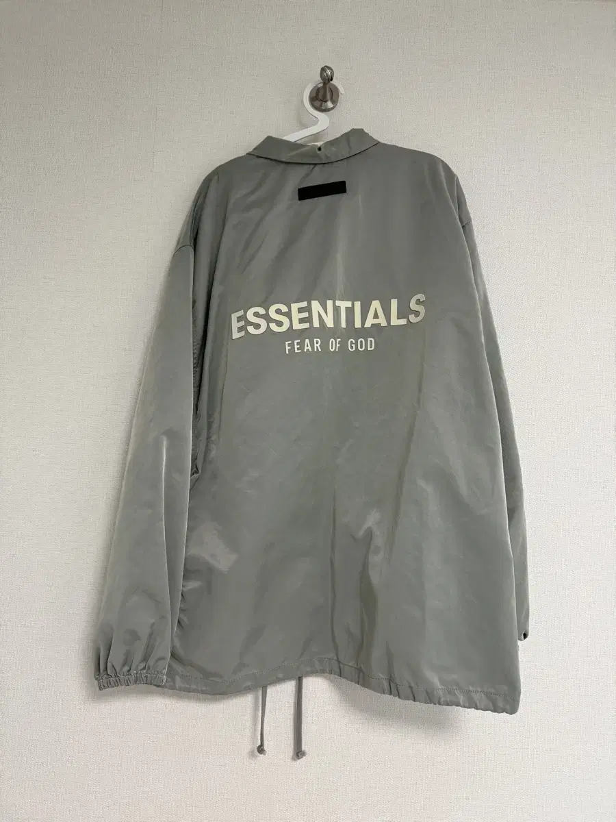 [L] P.O. GOD Essential Coach Jacket Seafoam-22SS