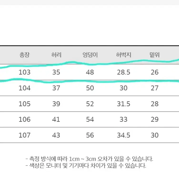 토피 와이드 데님 팬츠 xs