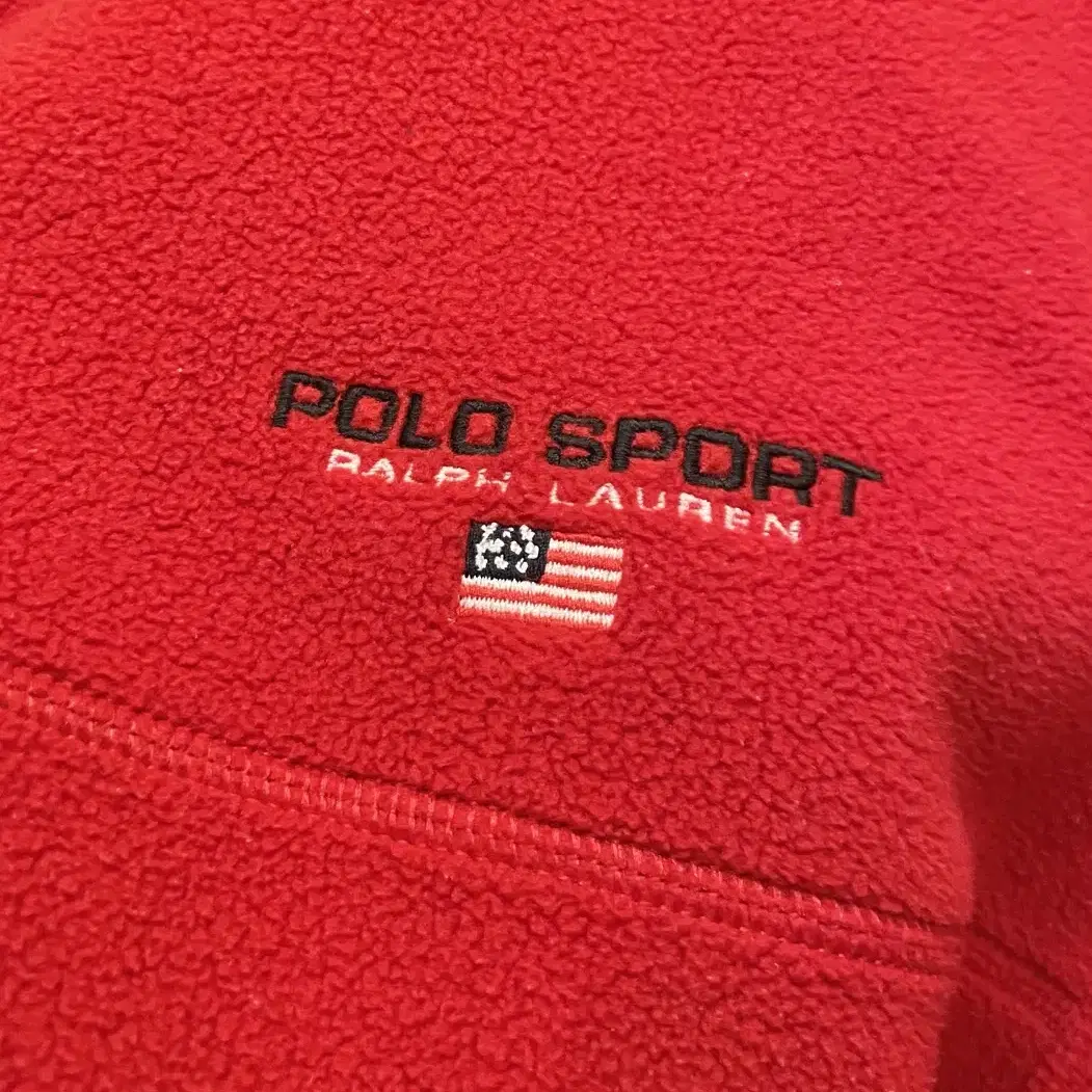 (L)90s POLO SPORT 폴로스포츠 아노락 플리스 후리스자켓